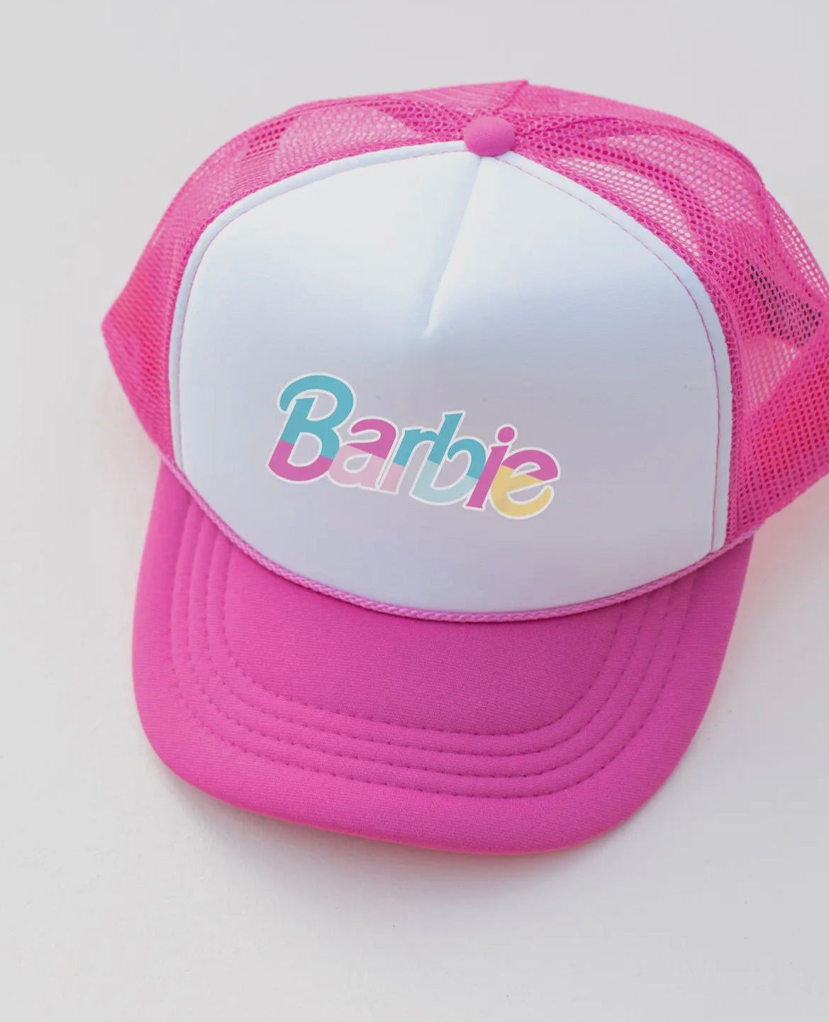 Barbie colorful trucker hat